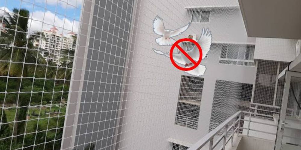 Pigeon Nets for Balcony in Bangalore | Call 9606699990 for Netting